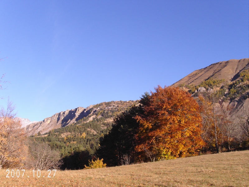 Paysages du Haut Vernet et de la vallée de la Blanche